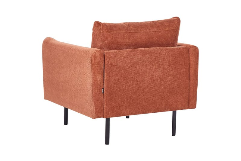 Nojatuoli Vinterbro - Ruskea, Musta/Chenille - Huonekalut - Tuoli & nojatuoli - Nojatuoli & lepotuoli