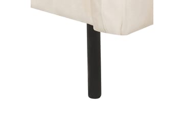 Nojatuoli Vinterbro - Vaaleanbeige, musta/Sametti, Vaaleanbeige, musta/sametti - Huonekalut - Tuoli & nojatuoli - Nojatuoli & lepotuoli