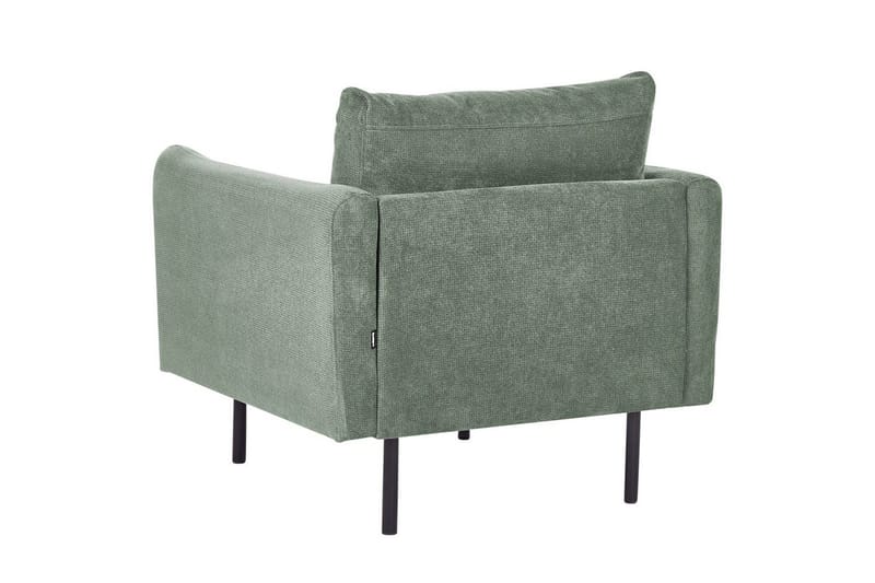 Nojatuoli Vinterbro - Vihreä, musta/Polyesteri, Vihreä, Musta/Polyesteri - Huonekalut - Tuoli & nojatuoli - Nojatuoli & lepotuoli
