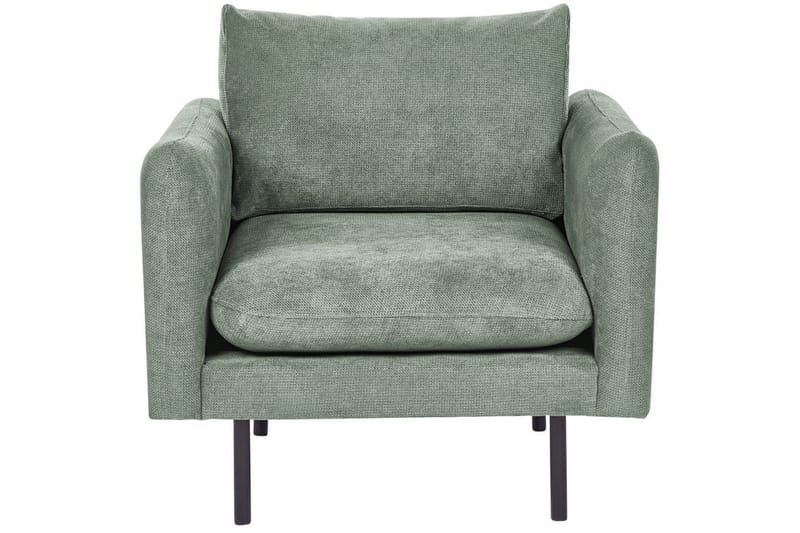 Nojatuoli Vinterbro - Vihreä, musta/Polyesteri, Vihreä, Musta/Polyesteri - Huonekalut - Tuoli & nojatuoli - Nojatuoli & lepotuoli