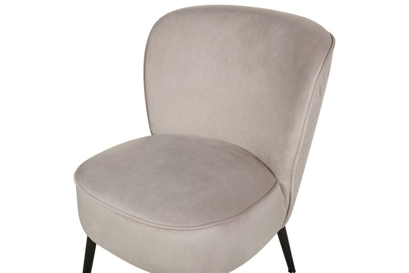 Nojatuoli Voss - Beige, harmaa, musta - Huonekalut - Tuoli & nojatuoli - Nojatuoli & lepotuoli