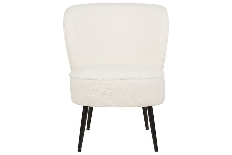 Nojatuoli Voss - Valkoinen, Musta - Huonekalut - Tuoli & nojatuoli - Nojatuoli & lepotuoli