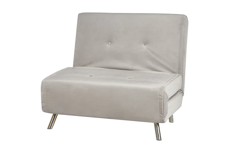 Vuodesohva Farris - Harmaa, Hopea - Huonekalut - Tuoli & nojatuoli - Nojatuoli & lepotuoli - Vuodetuoli