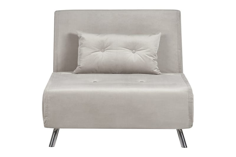 Vuodesohva Farris - Harmaa, Hopea - Huonekalut - Tuoli & nojatuoli - Nojatuoli & lepotuoli - Vuodetuoli