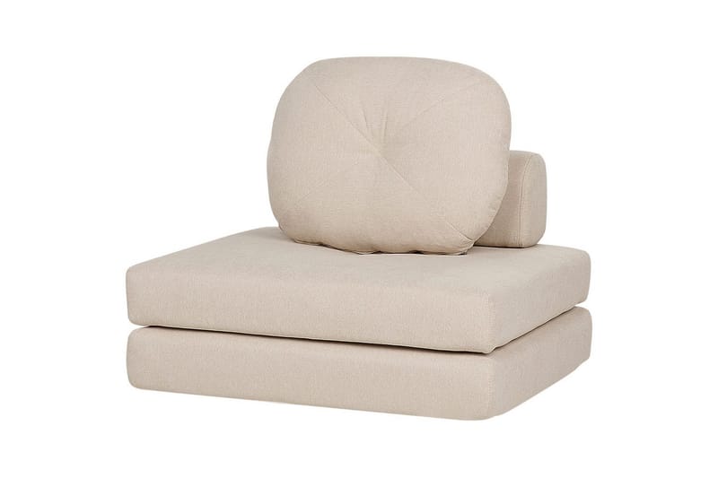 Vuodesohva Olden - Beige/polyesteri, 81x182 cm - Huonekalut - Tuoli & nojatuoli - Nojatuoli & lepotuoli - Vuodetuoli