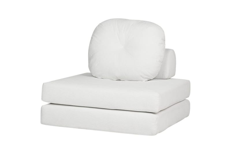 Vuodesohva Olden - Valkoinen/Manchester-kangas, 81x182 cm - Huonekalut - Tuoli & nojatuoli - Nojatuoli & lepotuoli - Vuodetuoli