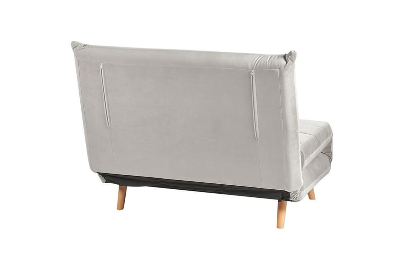 Vuodesohva Setten - Harmaa, vaalea puu - Huonekalut - Tuoli & nojatuoli - Nojatuoli & lepotuoli - Vuodetuoli