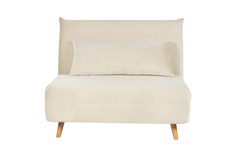 Vuodesohva Setten - Valkoinen, vaalea puu - Huonekalut - Tuoli & nojatuoli - Nojatuoli & lepotuoli - Vuodetuoli