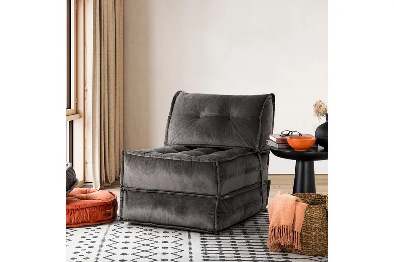 Vuodetuoli Avy - Antrasiitti - Huonekalut - Tuoli & nojatuoli - Nojatuoli & lepotuoli - Vuodetuoli