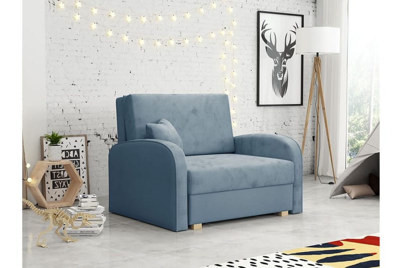 Denegal Bäddfåtölj blue - Huonekalut - Tuoli & nojatuoli - Nojatuoli & lepotuoli - Vuodetuoli