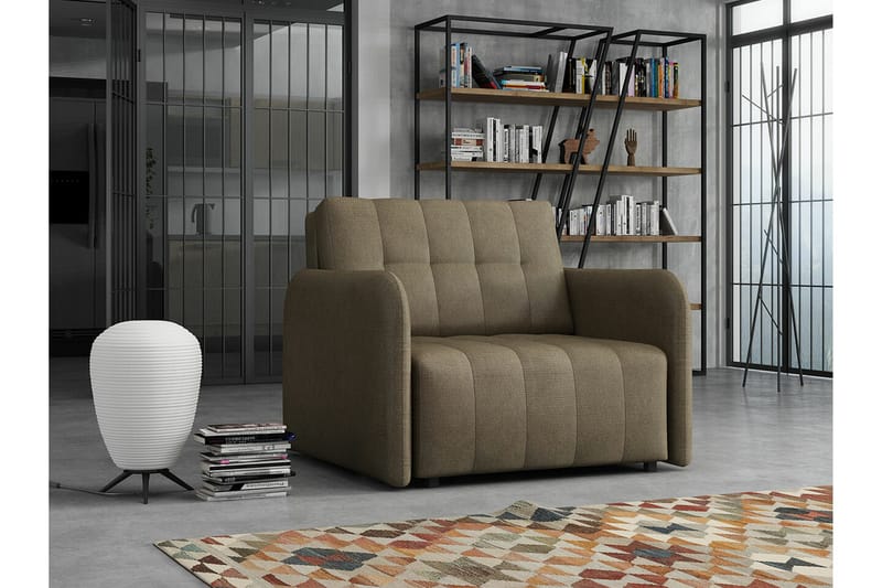 Denegal Bäddfåtölj Brown - Huonekalut - Tuoli & nojatuoli - Nojatuoli & lepotuoli - Vuodetuoli