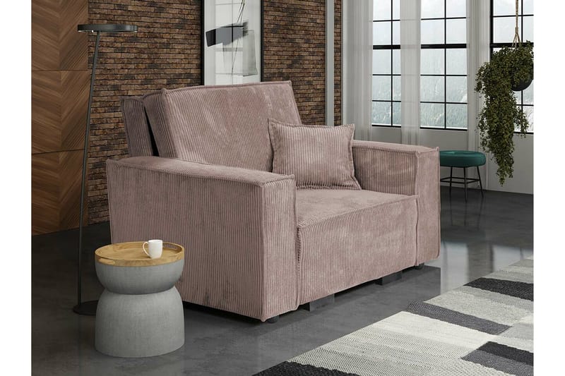 Denegal Bäddfåtölj Brown - Huonekalut - Tuoli & nojatuoli - Nojatuoli & lepotuoli - Vuodetuoli