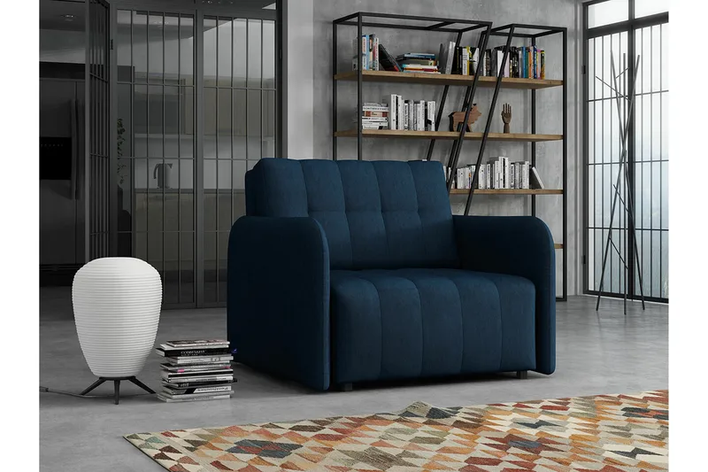 Denegal Bäddfåtölj Dark blue - Huonekalut - Tuoli & nojatuoli - Nojatuoli & lepotuoli - Vuodetuoli