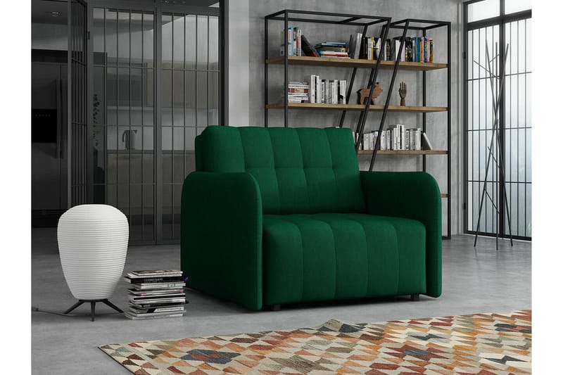 Denegal Bäddfåtölj Dark green - Huonekalut - Tuoli & nojatuoli - Nojatuoli & lepotuoli - Vuodetuoli