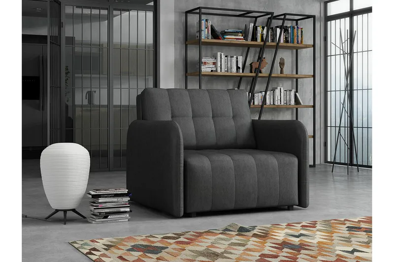 Denegal Bäddfåtölj Dark grey - Huonekalut - Tuoli & nojatuoli - Nojatuoli & lepotuoli - Vuodetuoli