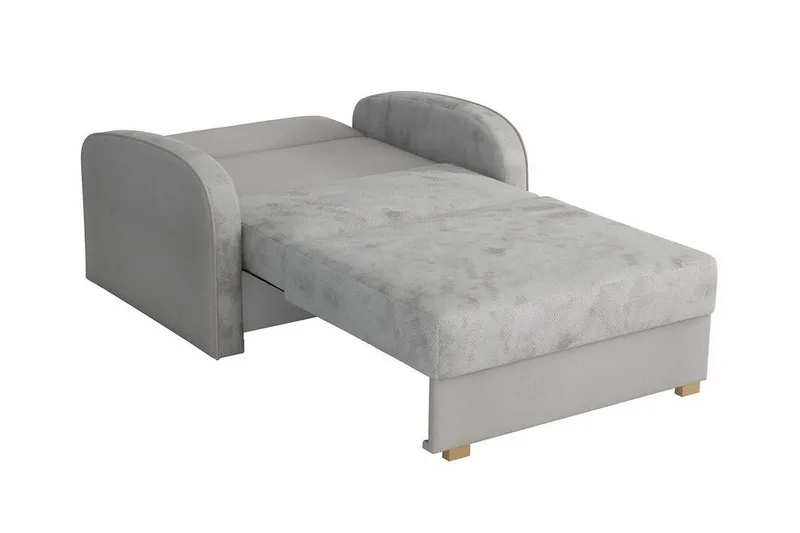 Denegal Bäddfåtölj Ljusgrå - Huonekalut - Tuoli & nojatuoli - Nojatuoli & lepotuoli - Vuodetuoli