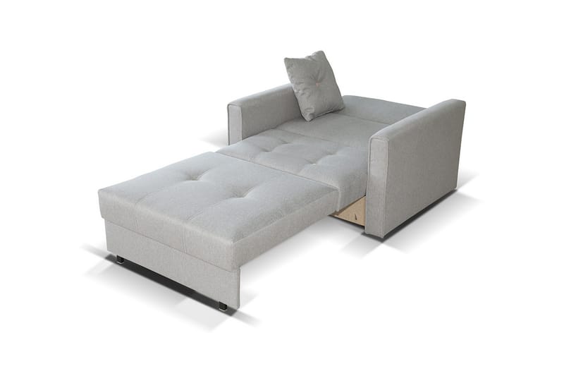 Sohva Ribanna - Harmaa - Huonekalut - Tuoli & nojatuoli - Nojatuoli & lepotuoli - Vuodetuoli