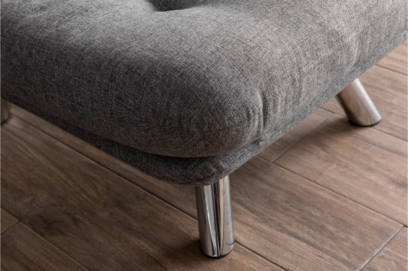 Vuodesohva Perc - Vaaleanharmaa - Huonekalut - Tuoli & nojatuoli - Nojatuoli & lepotuoli - Vuodetuoli