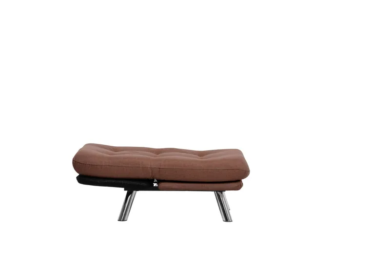 Vuodesohva Perc - Vaaleanruskea - Huonekalut - Tuoli & nojatuoli - Nojatuoli & lepotuoli - Vuodetuoli