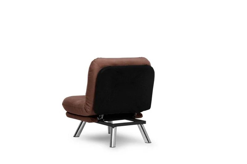 Vuodesohva Perc - Vaaleanruskea - Huonekalut - Tuoli & nojatuoli - Nojatuoli & lepotuoli - Vuodetuoli