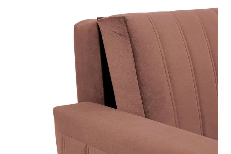 Vuodetuoli Mossared - Sametti/Musta - Huonekalut - Tuoli & nojatuoli - Nojatuoli & lepotuoli - Vuodetuoli