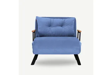 Vuodetuoli Riceville 175x60 cm - Sininen - Huonekalut - Tuoli & nojatuoli - Nojatuoli & lepotuoli - Vuodetuoli