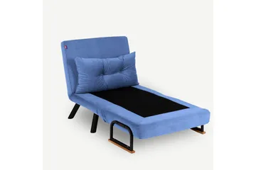Vuodetuoli Riceville 175x60 cm - Sininen - Huonekalut - Tuoli & nojatuoli - Nojatuoli & lepotuoli - Vuodetuoli