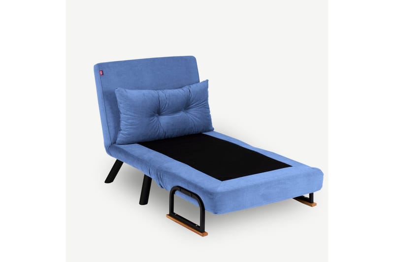 Vuodetuoli Riceville 175x60 cm - Sininen - Huonekalut - Tuoli & nojatuoli - Nojatuoli & lepotuoli - Vuodetuoli