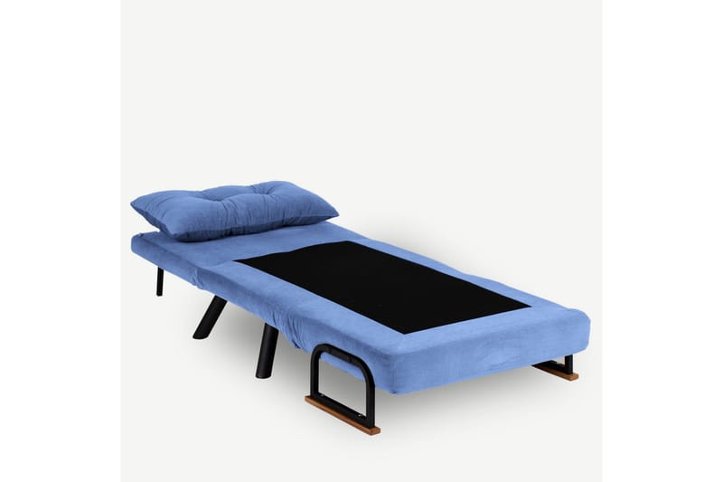 Vuodetuoli Riceville 175x60 cm - Sininen - Huonekalut - Tuoli & nojatuoli - Nojatuoli & lepotuoli - Vuodetuoli