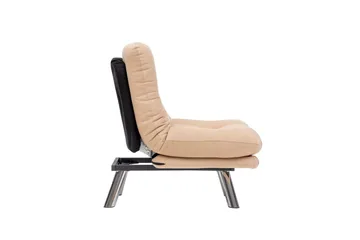 Vuodetuoli Perc 110x70 cm - Beige - Huonekalut - Tuoli & nojatuoli - Nojatuoli & lepotuoli - Vuodetuoli