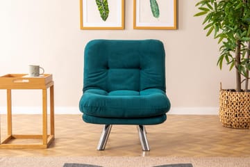 Vuodetuoli Perc 110x70 cm - Vihreä - Huonekalut - Tuoli & nojatuoli - Nojatuoli & lepotuoli - Vuodetuoli