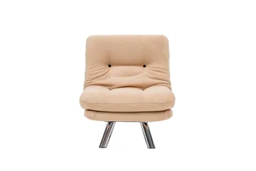 Vuodetuoli Perc 110x70 cm - Beige - Huonekalut - Tuoli & nojatuoli - Nojatuoli & lepotuoli - Vuodetuoli
