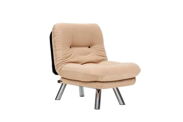 Vuodetuoli Perc 110x70 cm - Beige - Huonekalut - Tuoli & nojatuoli - Nojatuoli & lepotuoli - Vuodetuoli