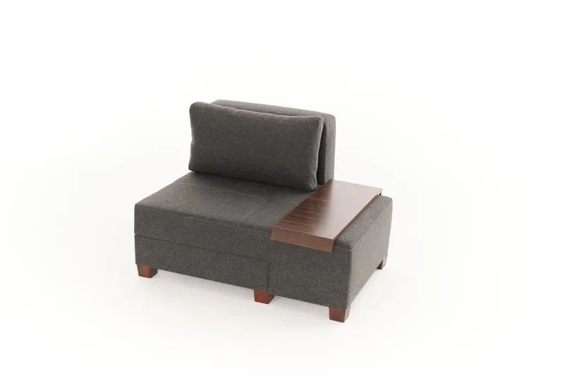 Vuodetuoli Perenna - Antrasiitti - Huonekalut - Tuoli & nojatuoli - Nojatuoli & lepotuoli - Vuodetuoli