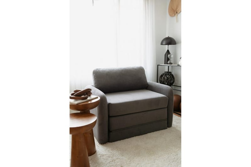 Zalven Vuodetuoli - Harmaa - Huonekalut - Sohva - Vuodesohva