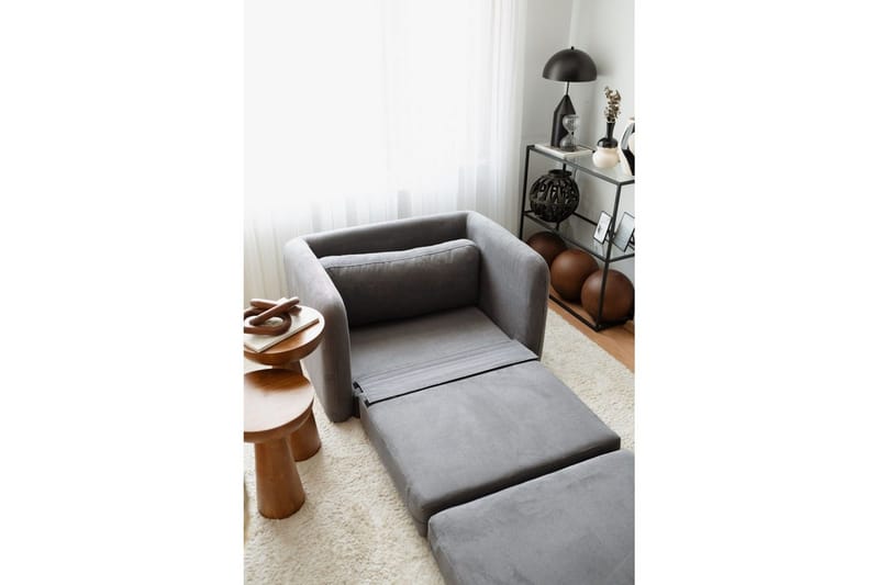 Zalven Vuodetuoli - Harmaa - Huonekalut - Sohva - Vuodesohva