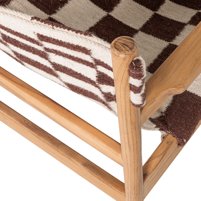 Nojatuoli Zano - Ruskea - Huonekalut - Tuoli & nojatuoli - Nojatuoli & lepotuoli