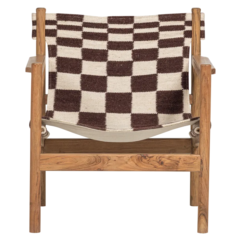 Nojatuoli Zano, Ruskea