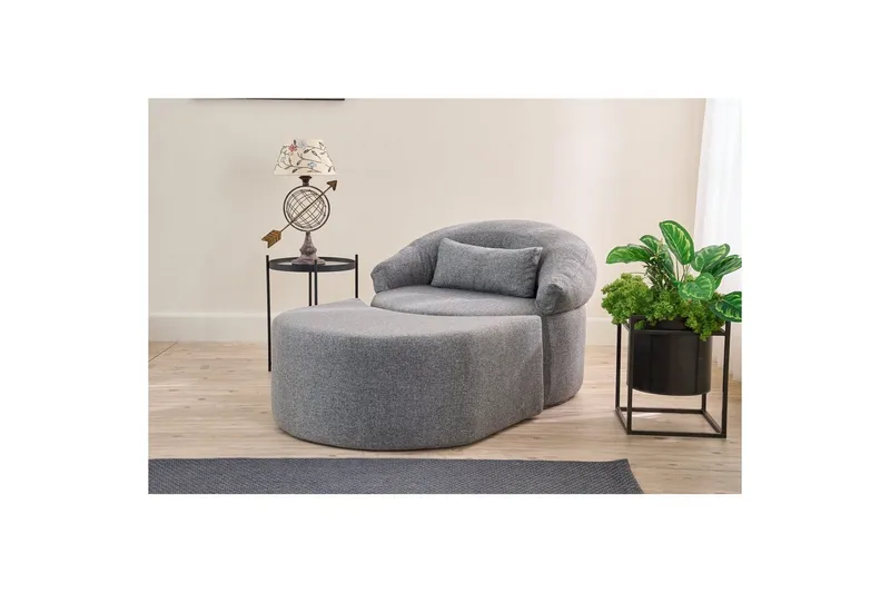 Zevon Vuodetuoli - Harmaa - Huonekalut - Sohva - Vuodesohva