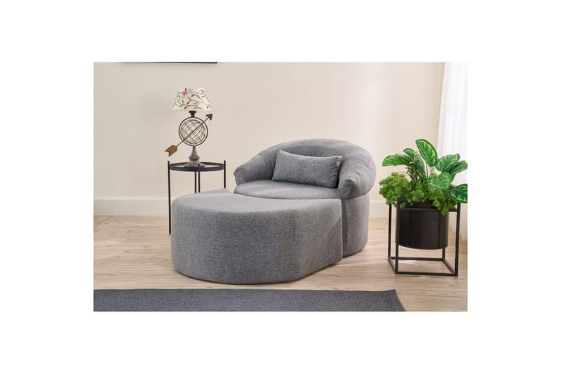 Zevon Vuodetuoli - Harmaa - Huonekalut - Sohva - Vuodesohva