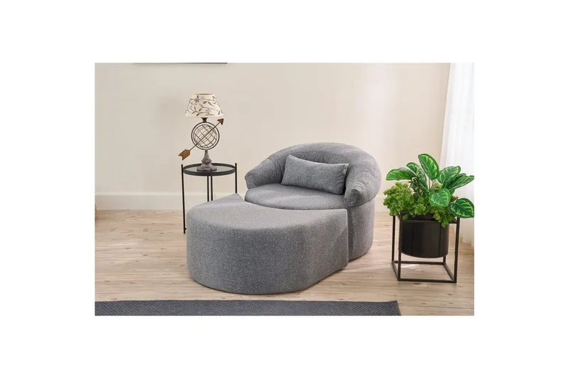 Zevon Vuodetuoli - Harmaa - Huonekalut - Sohva - Vuodesohva