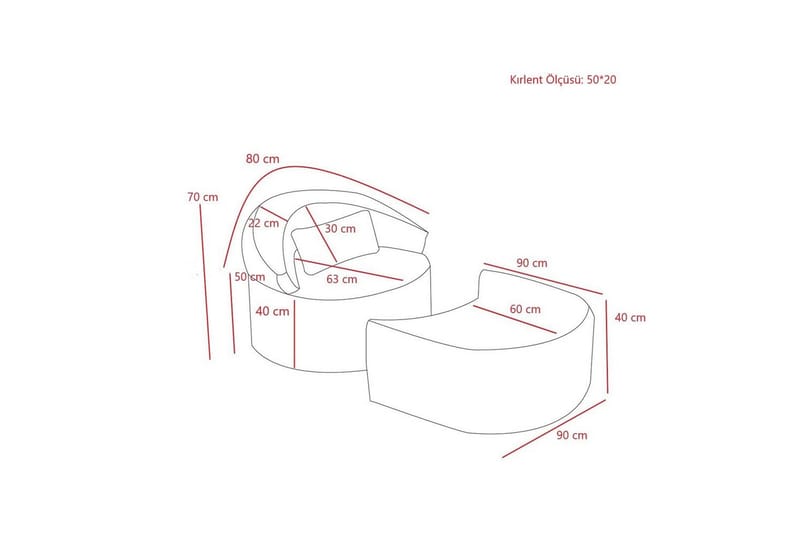Zevon Vuodetuoli - Kerma - Huonekalut - Sohva - Vuodesohva