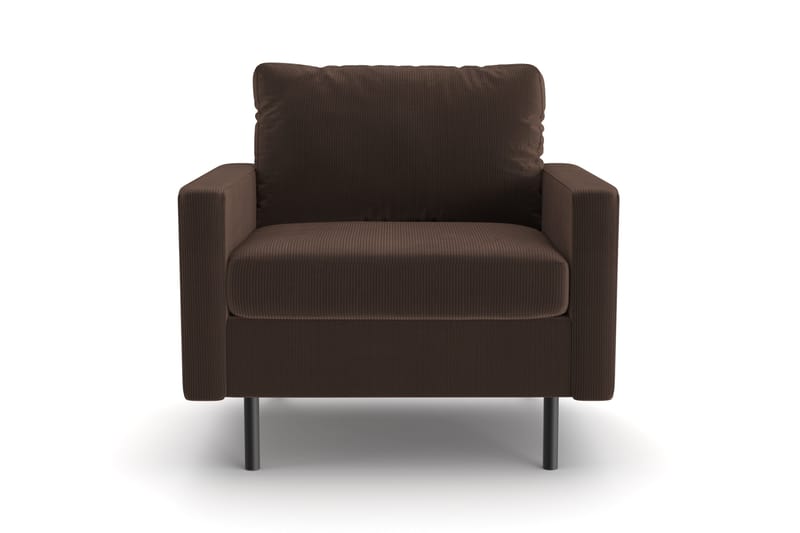 Nojatuoli Peppe - Ruskea - Huonekalut - Tuoli & nojatuoli - Nojatuoli & lepotuoli - Klubituolit