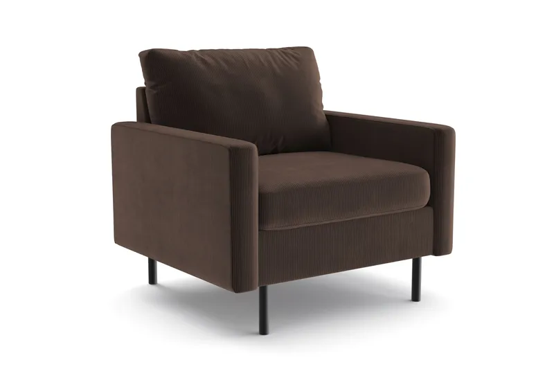 Nojatuoli Peppe - Ruskea - Huonekalut - Tuoli & nojatuoli - Nojatuoli & lepotuoli