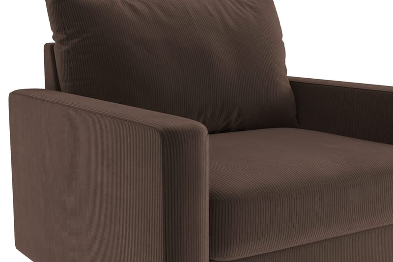 Nojatuoli Peppe - Ruskea - Huonekalut - Tuoli & nojatuoli - Nojatuoli & lepotuoli - Klubituolit