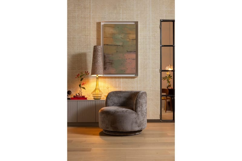 Nojatuoli Popular - Harmaanruskea - Huonekalut - Tuoli & nojatuoli - Nojatuoli & lepotuoli