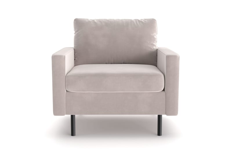 Fresh 01, Beige Sametti Nojatuoli Peppe