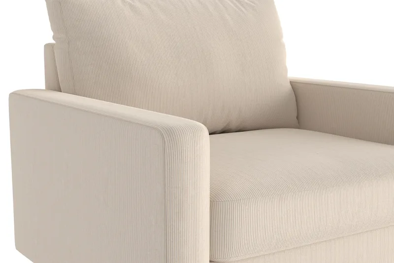 Nojatuoli Peppe - Greige - Huonekalut - Tuoli & nojatuoli - Nojatuoli & lepotuoli - Klubituolit