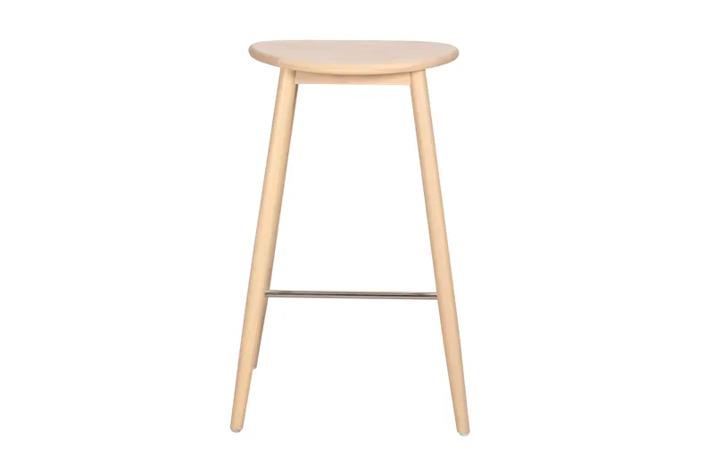 Norden Baarituoli 76 cm - Whitewash - Huonekalut - Tuoli & nojatuoli - Baarituoli