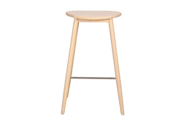 Norden Baarituoli 76 cm - Whitewash - Huonekalut - Tuoli & nojatuoli - Baarituoli